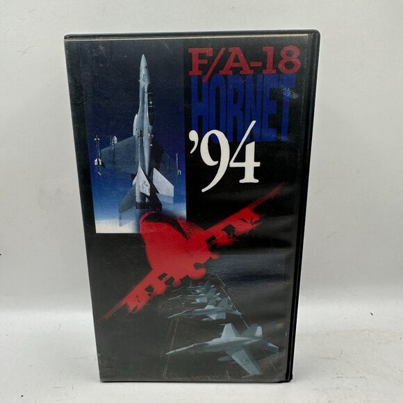F/A-18 Hornet 94 VHS Video Tape - Picture 1 of 3